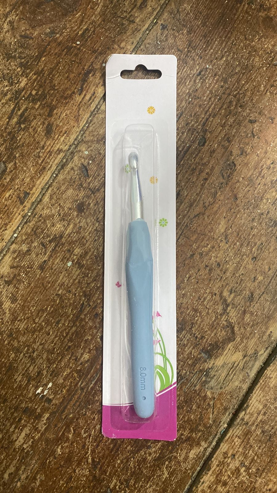 Crochet Hook - Rubber Handle