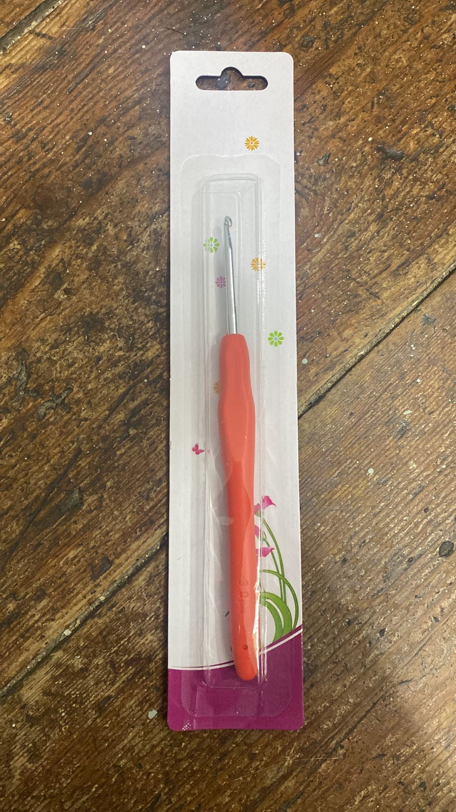 Crochet Hook - Rubber Handle