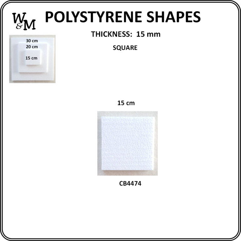 Polystyrene Squares