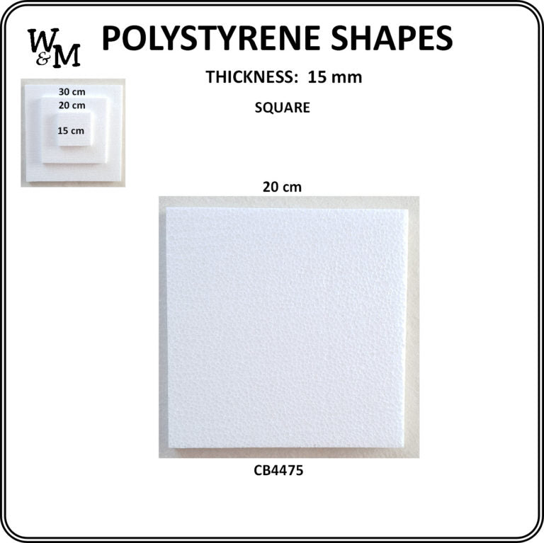 Polystyrene Squares