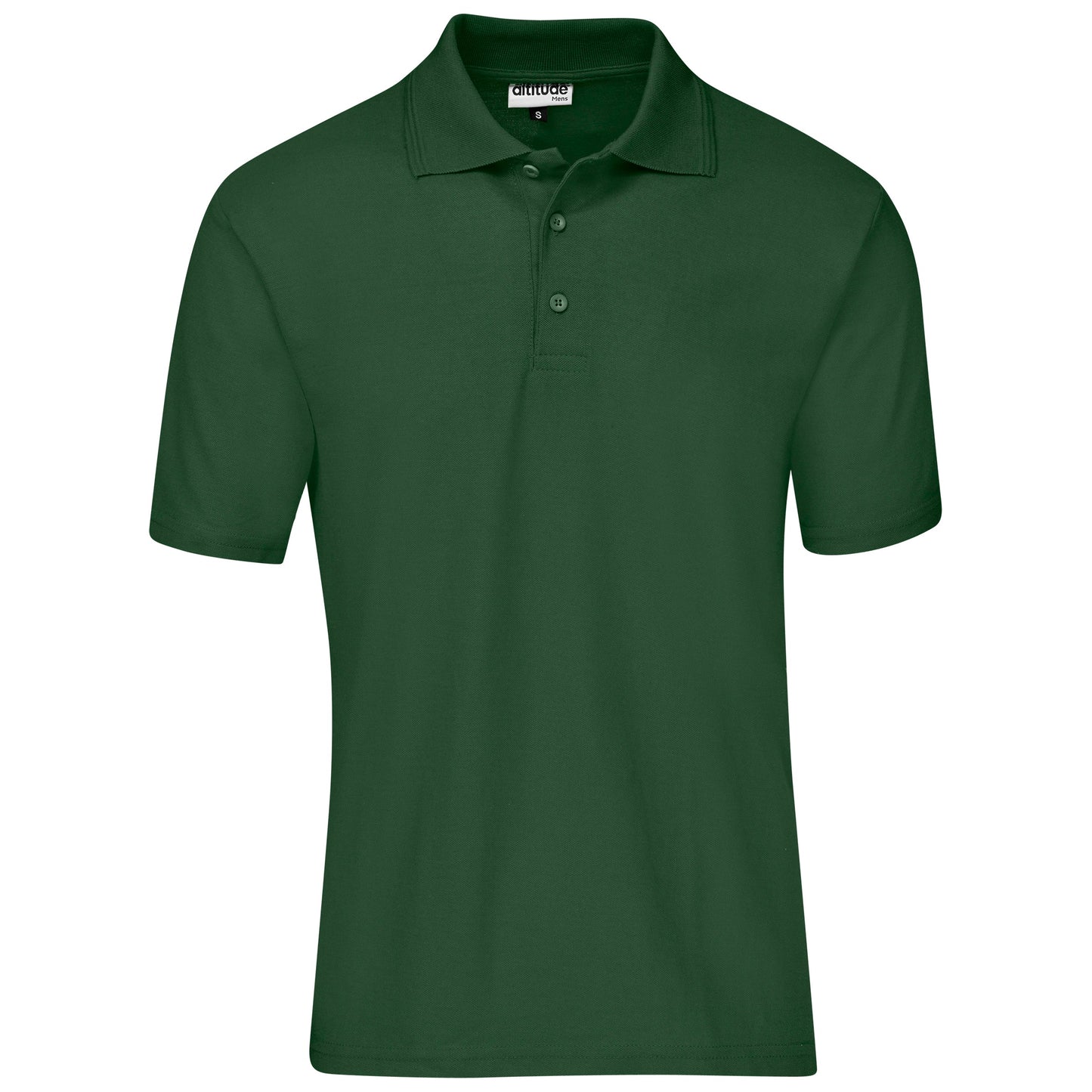 Mens Pique Knit Golf Shirt Small to XXLarge