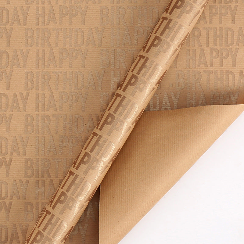 Wrapping Paper Sheet - Happy Birthday