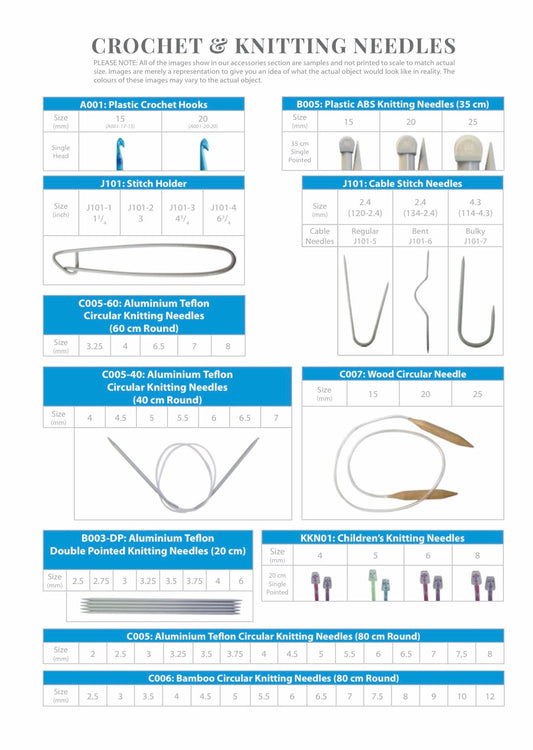 Crochet & Knitting Needles Part 1