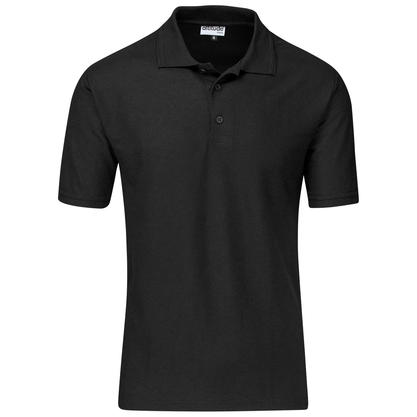 Mens Pique Knit Golf Shirt Small to XXLarge