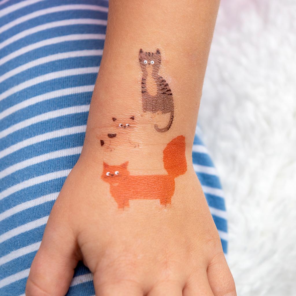 Nine Lives Temporary Tattoos