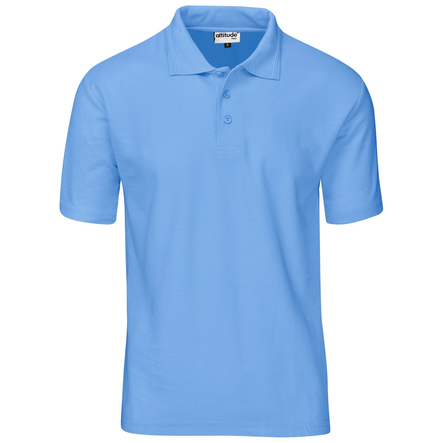 Mens Pique Knit Golf Shirt Small to XXLarge