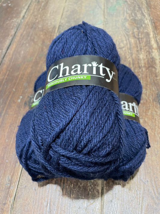 Elle Navy Charity Seriously Chunky Bundle