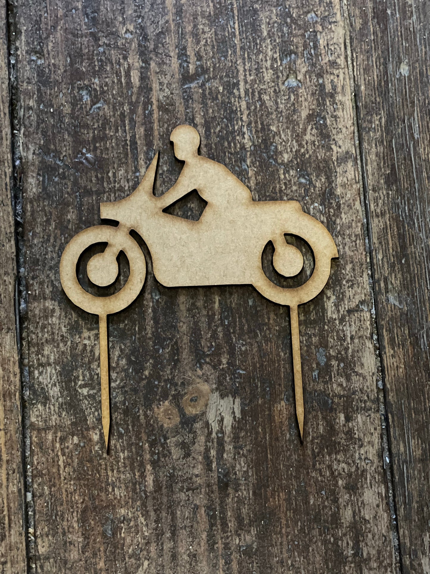 Motorbike Cake Topper