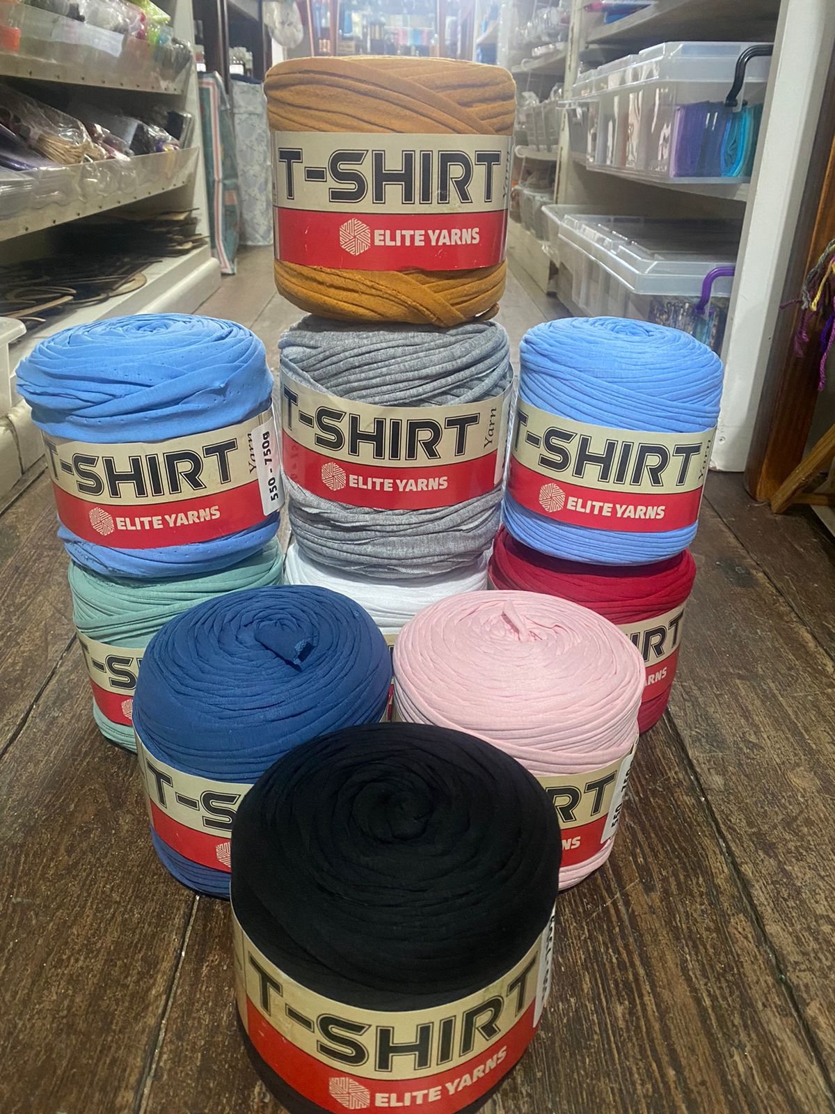 T-Shirt Yarn 750g Elite Yarns