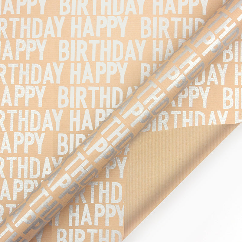 Wrapping Paper Sheet - Happy Birthday