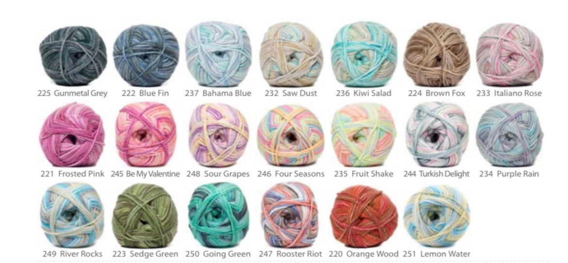 Elle Charity Double Knit Prints 100g