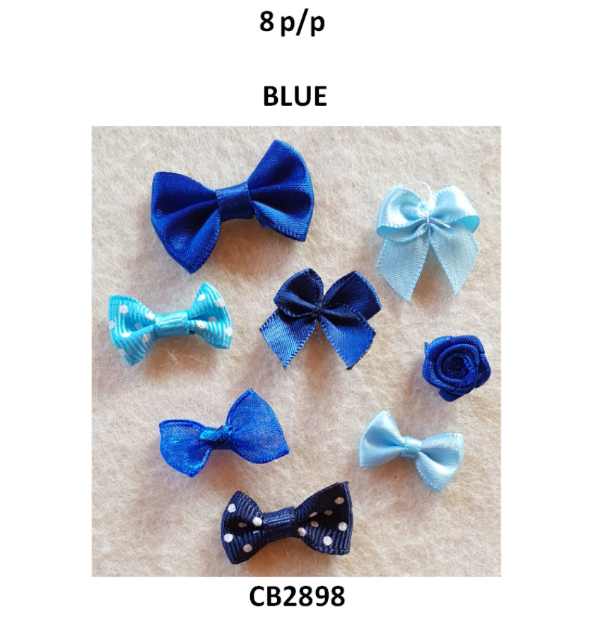 Fabric Bows 8 p/p