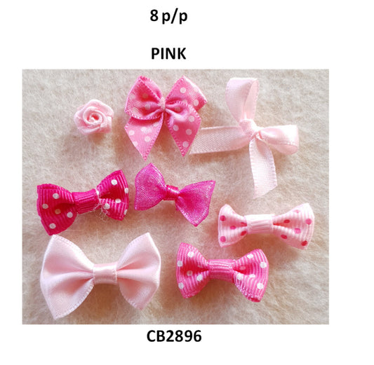 Fabric Bows 8 p/p