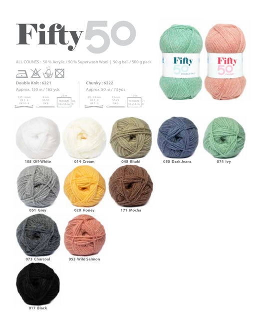 Elle Fifty50 DK 50g