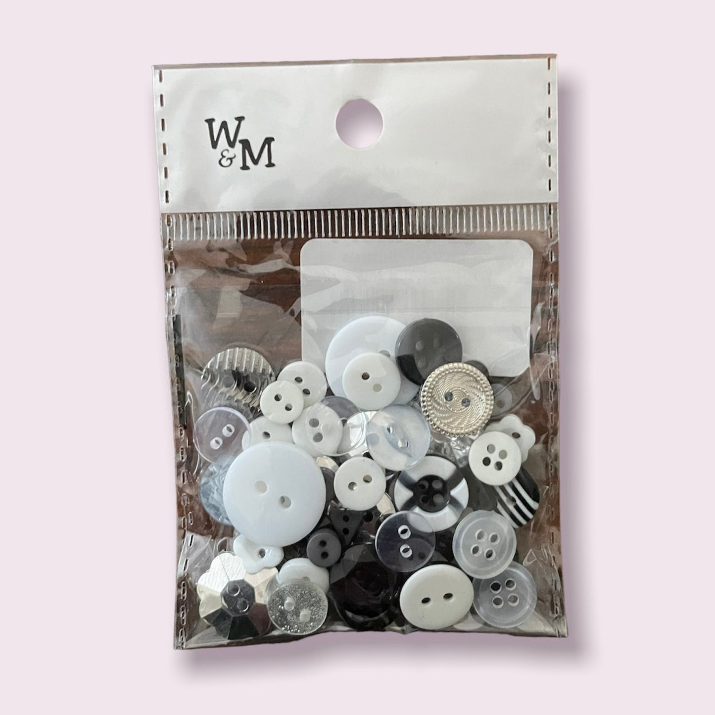 Button Mix Assorted 12g