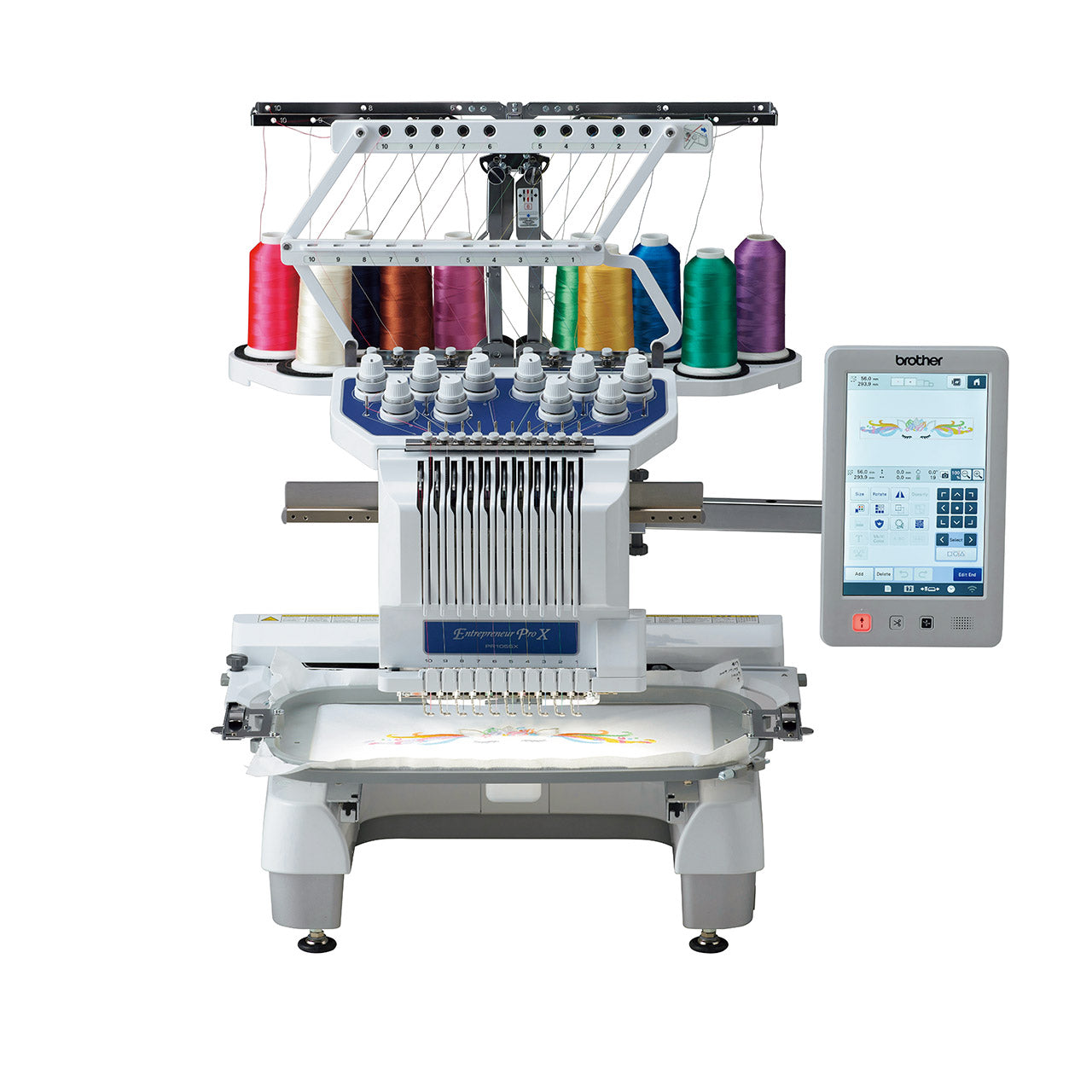 Brother PR105X Embroidery Machine + Cap Frame