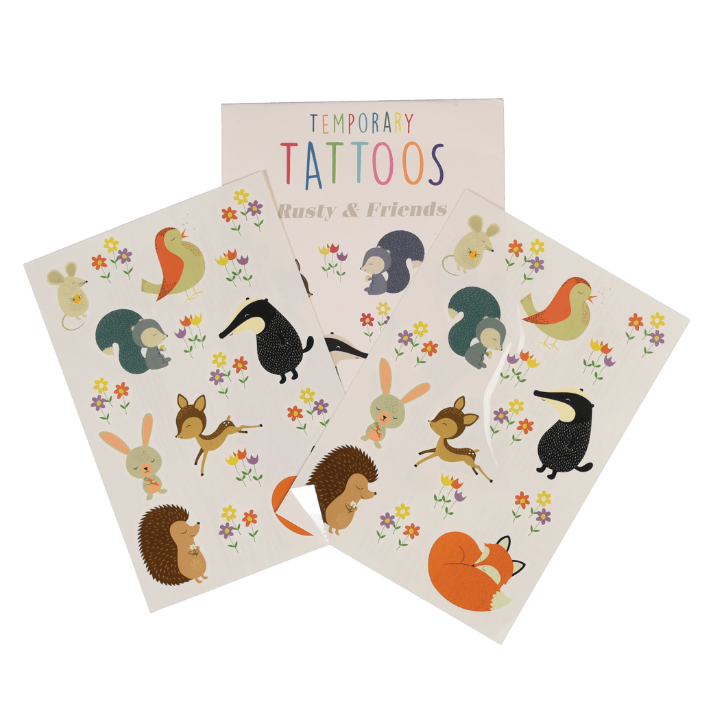 Rusty & Friends Temporary Tattoos