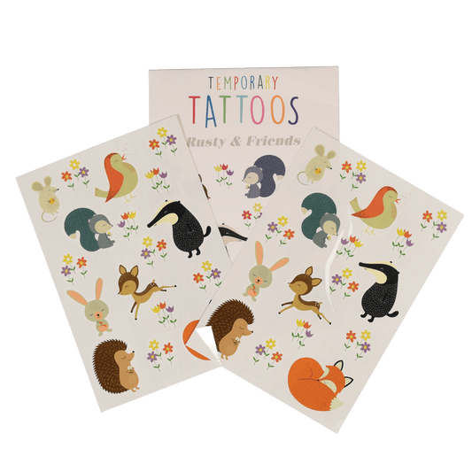 Rusty & Friends Temporary Tattoos