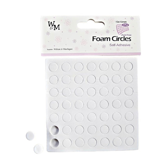 Self-Adhesive Foam Circles 10mm