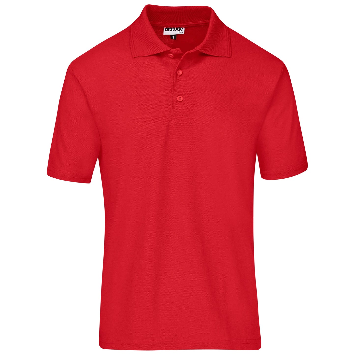 Mens Pique Knit Golf Shirt Small to XXLarge