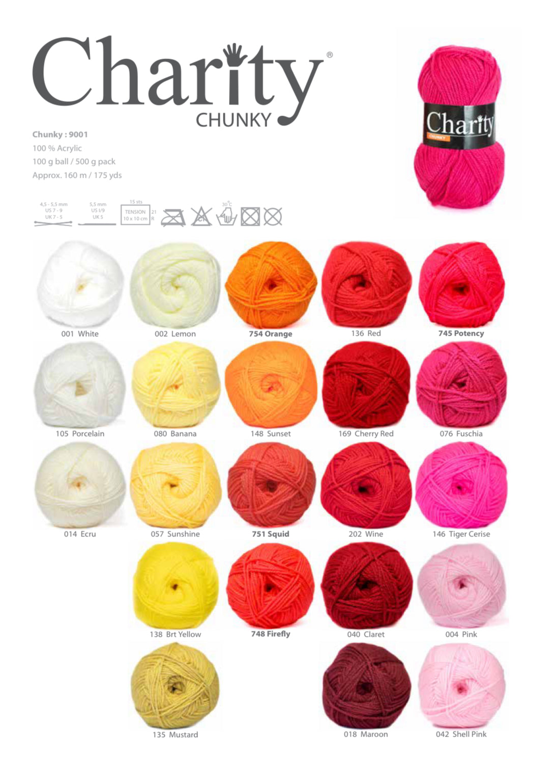 Charity Chunky 100g