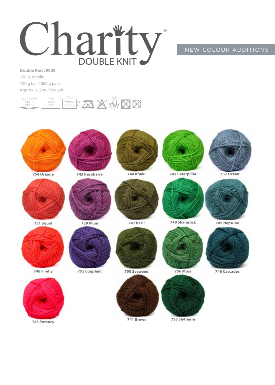 Elle Charity Double Knit 100g