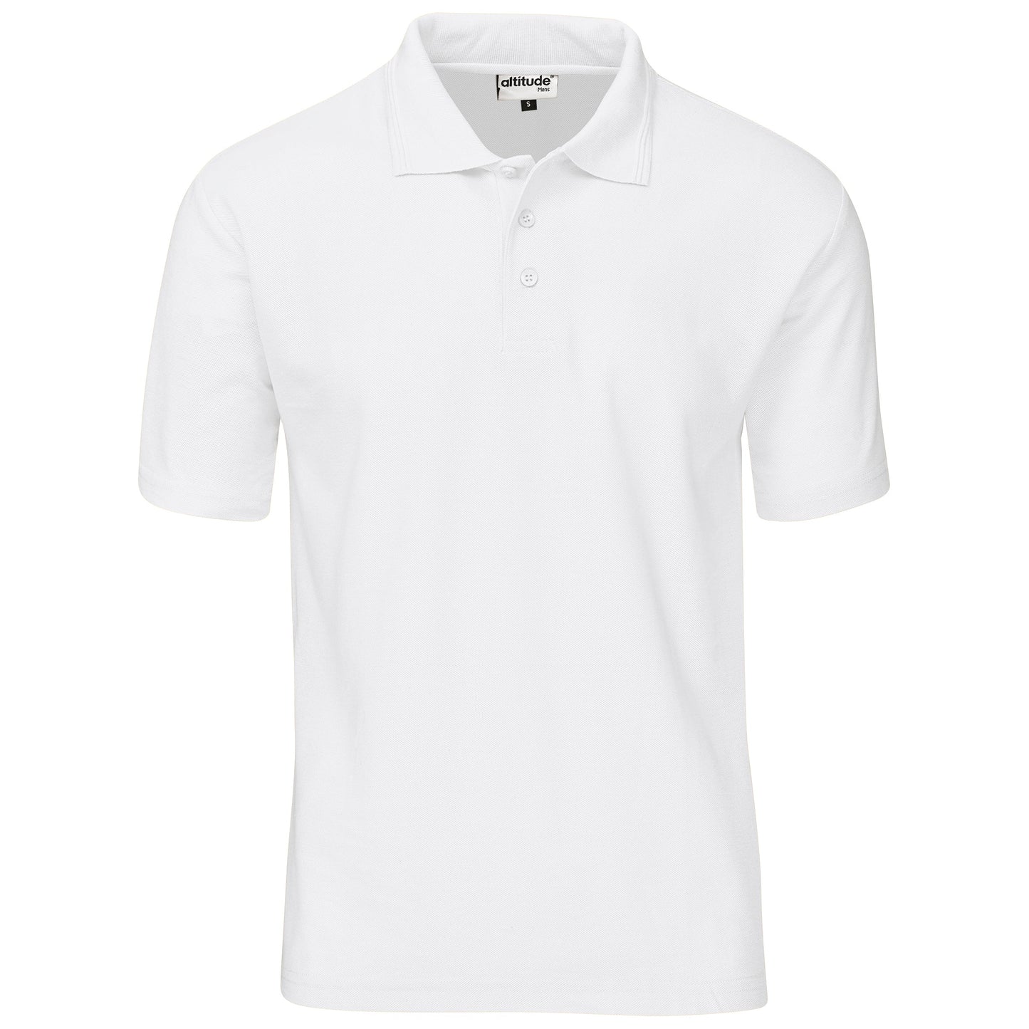 Mens Pique Knit Golf Shirt Small to XXLarge